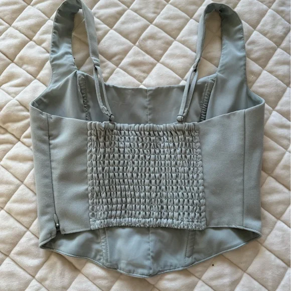 Abercrombie & Fitch Bustier Top Small - Picture 2 of 7